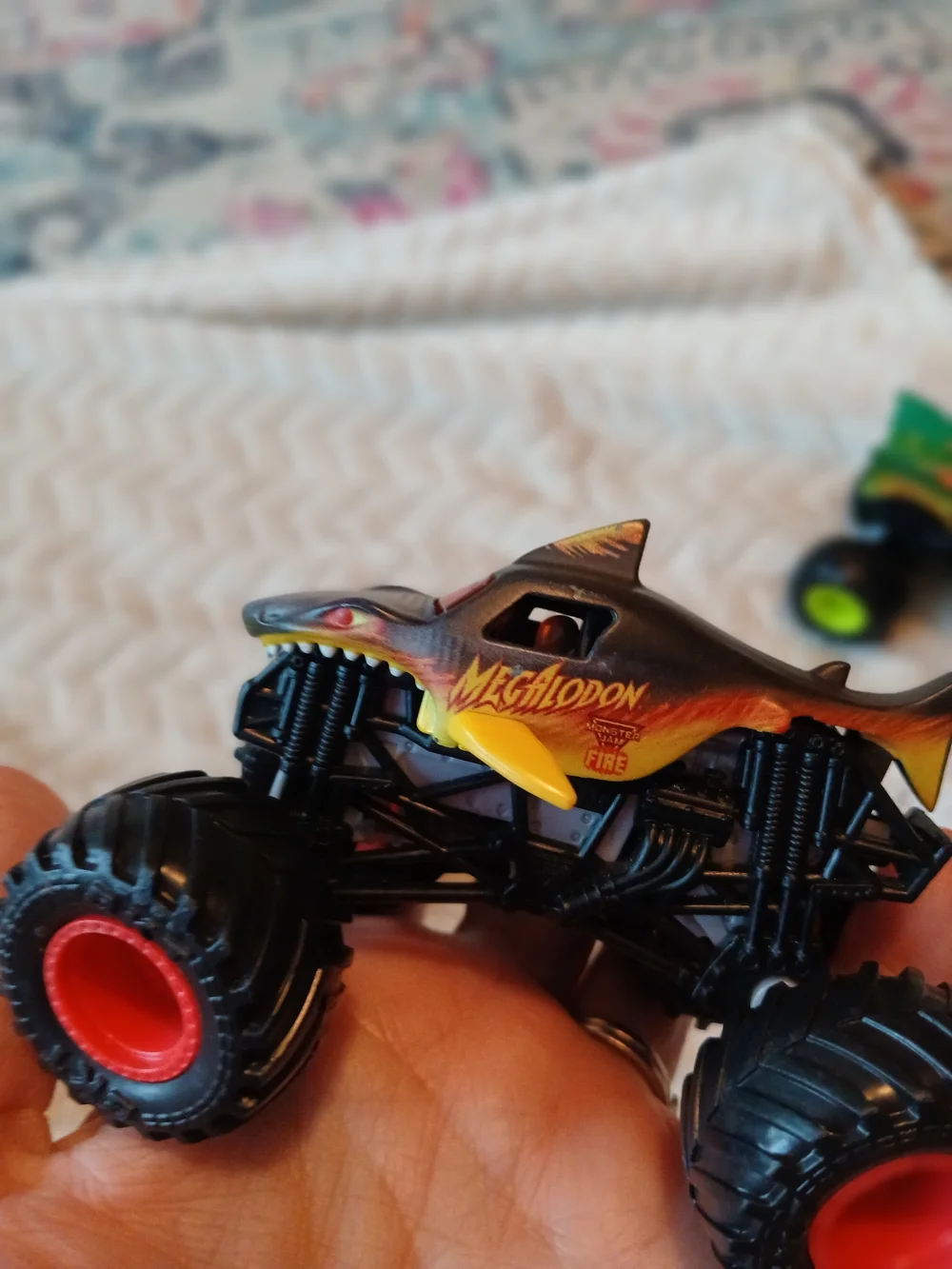 Hot Wheels Monster Jam 1:64 Lot Of 4, 1 Non